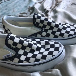 Checkered vans
